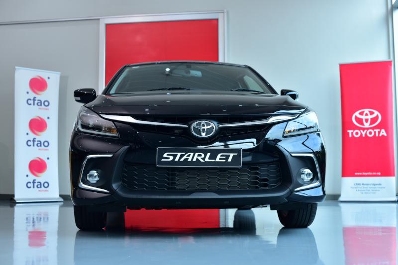 The all-new Toyota Starlet unveiled in Uganda